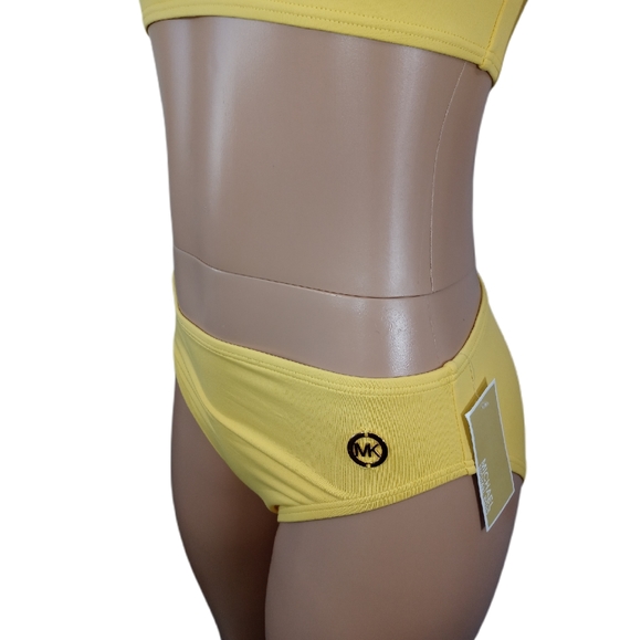 Michael Kors 2pc BikiniGold Colored Accents, Back - Picture 4 of 6